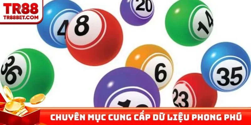Chuyên mục cung cấp dữ liệu phong phú
