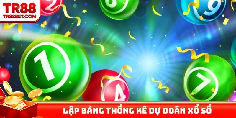 Lập bảng thống kê dự đoán xổ số Miền Trung chính xác 100%